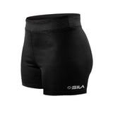 SHORT/CUISSARD COURT SILA AZALEA - NOIR RUNNING FEMMES V-SHORT SILA SPORTS XS 