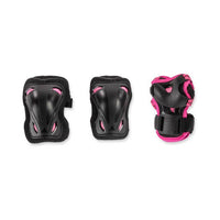 SKATE GEAR JUNIOR 3 PACK (BLACK/PINK) M-PROTECTEURS TECNICA GROUP CANADA 