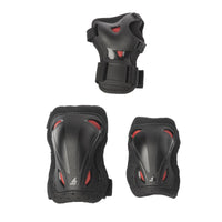 SKATE GEAR JUNIOR 3 PACK (BLACK/RED) M-PROTECTEURS TECNICA GROUP CANADA 