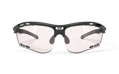 PROPULSE GLASSES Color: Matte Black Frame with ImpactX Photochromic 2 Red Lenses