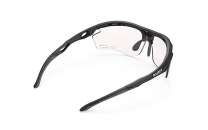 PROPULSE GLASSES Color: Matte Black Frame with ImpactX Photochromic 2 Red Lenses