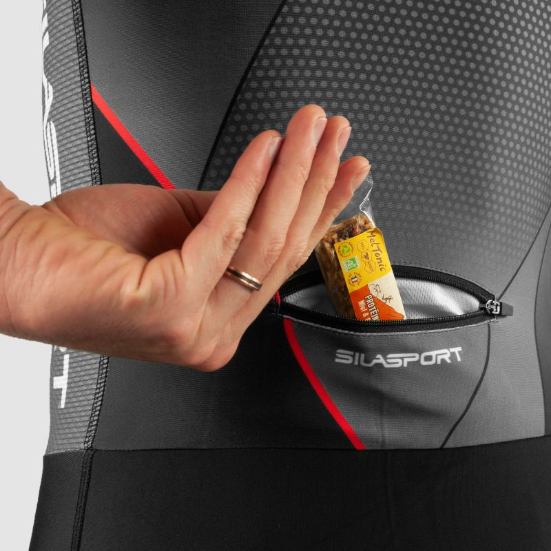 TRIFONCTION CD SILASPORT MOZAIK STYLE GRIS V-TRIFONCTION SILA SPORTS 