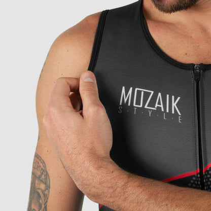 TRIFONCTION CD SILASPORT MOZAIK STYLE GRIS V-TRIFONCTION SILA SPORTS 