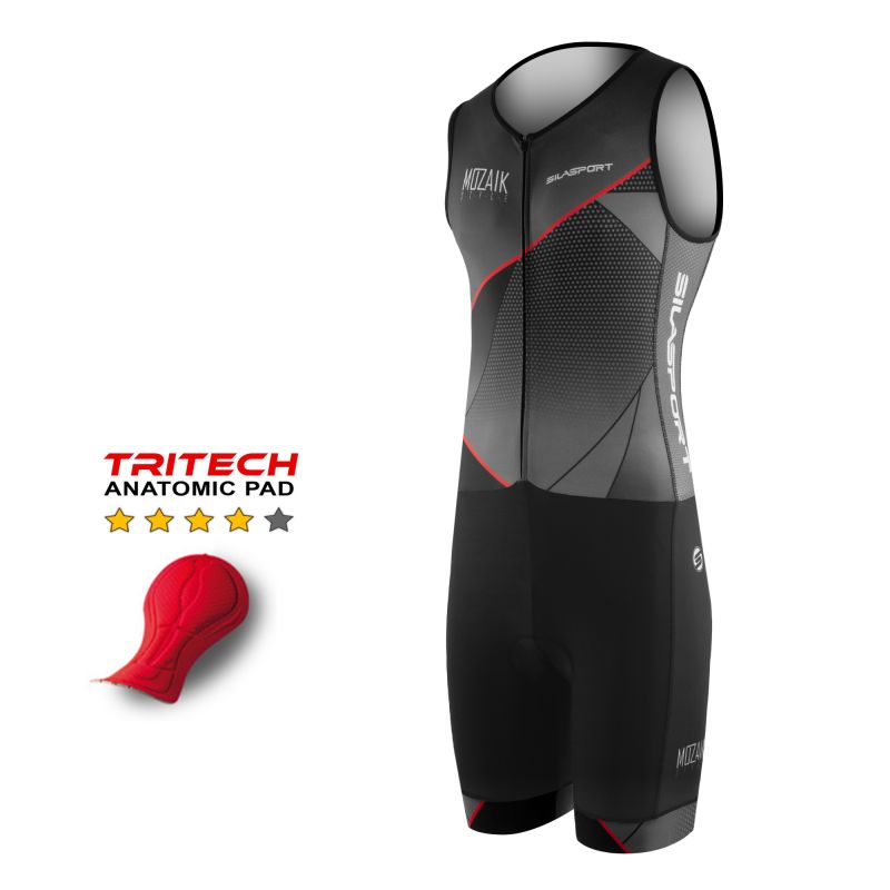 TRIATHLON-MAILLOT SANS MANCHE FEMME