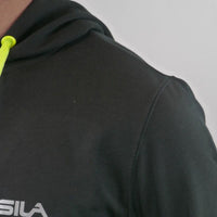 VESTE À CAPUCHE SILA PRIME NOIR/JAUNE FLUO 1396 V-VESTE SILA SPORT 