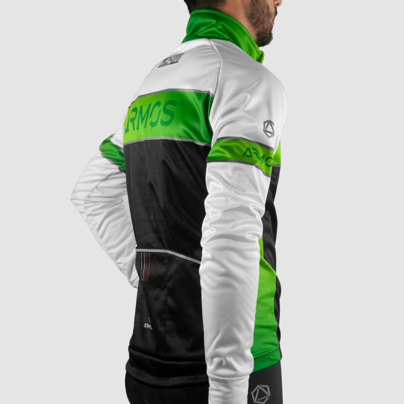 VESTE THERMIQUE ARMOS TALISMAN VERT V-VESTE THERMIQUE SILA SPORTS 