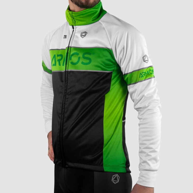 VESTE THERMIQUE ARMOS TALISMAN VERT V-VESTE THERMIQUE SILA SPORTS 