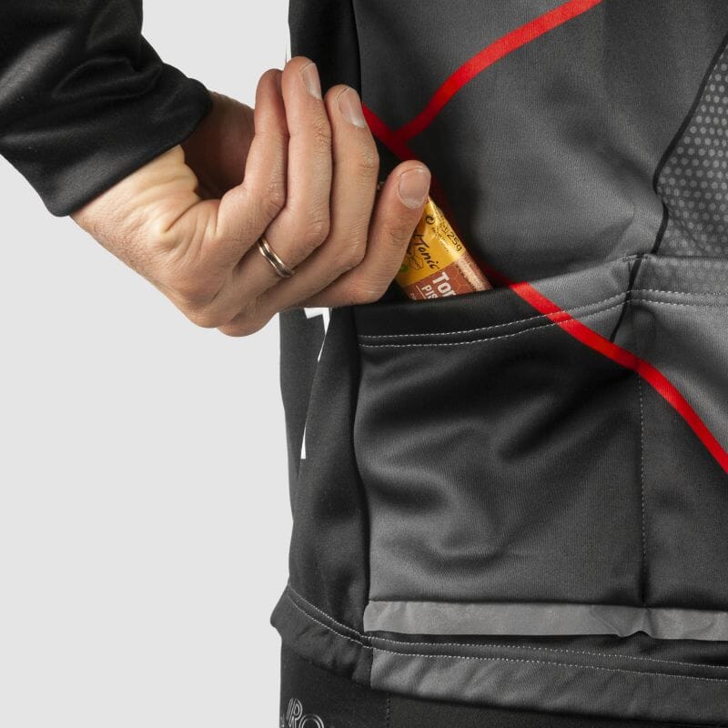 VESTE THERMIQUE EVO SILASPORT MOZAIK STYLE GRIS V-VESTE THERMIQUE SILA SPORT 