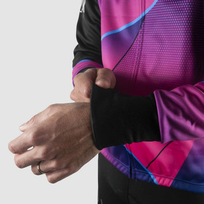 VESTE THERMIQUE EVO SILASPORT MOZAIK STYLE ROSE V-VESTE THERMIQUE SILA SPORT 