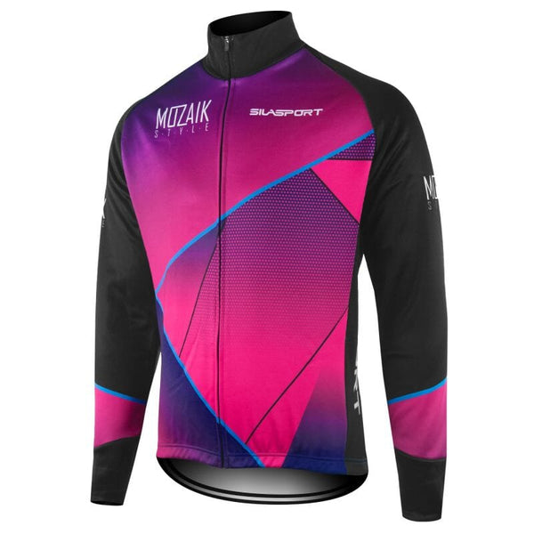 VESTE THERMIQUE EVO SILASPORT MOZAIK STYLE ROSE V-VESTE THERMIQUE SILA SPORT XS ROSE 