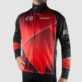 VESTE THERMIQUE EVO SILASPORT MOZAIK STYLE ROUGE V-VESTE THERMIQUE SILA SPORT 