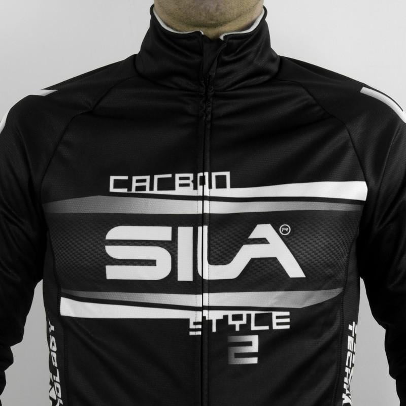 VESTE THERMIQUE HIVER SILA CARBON STYLE 2 - BLANC 1403 V-VESTE THERMIQUE SILA SPORT 