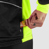 VESTE THERMIQUE PERFO ARMOS NEON JAUNE FLUO V-VESTE THERMIQUE SILA SPORT 