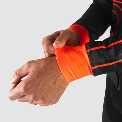 VESTE THERMIQUE PERFO ARMOS NEON ORANGE FLUO V-VESTE THERMIQUE SILA SPORT 
